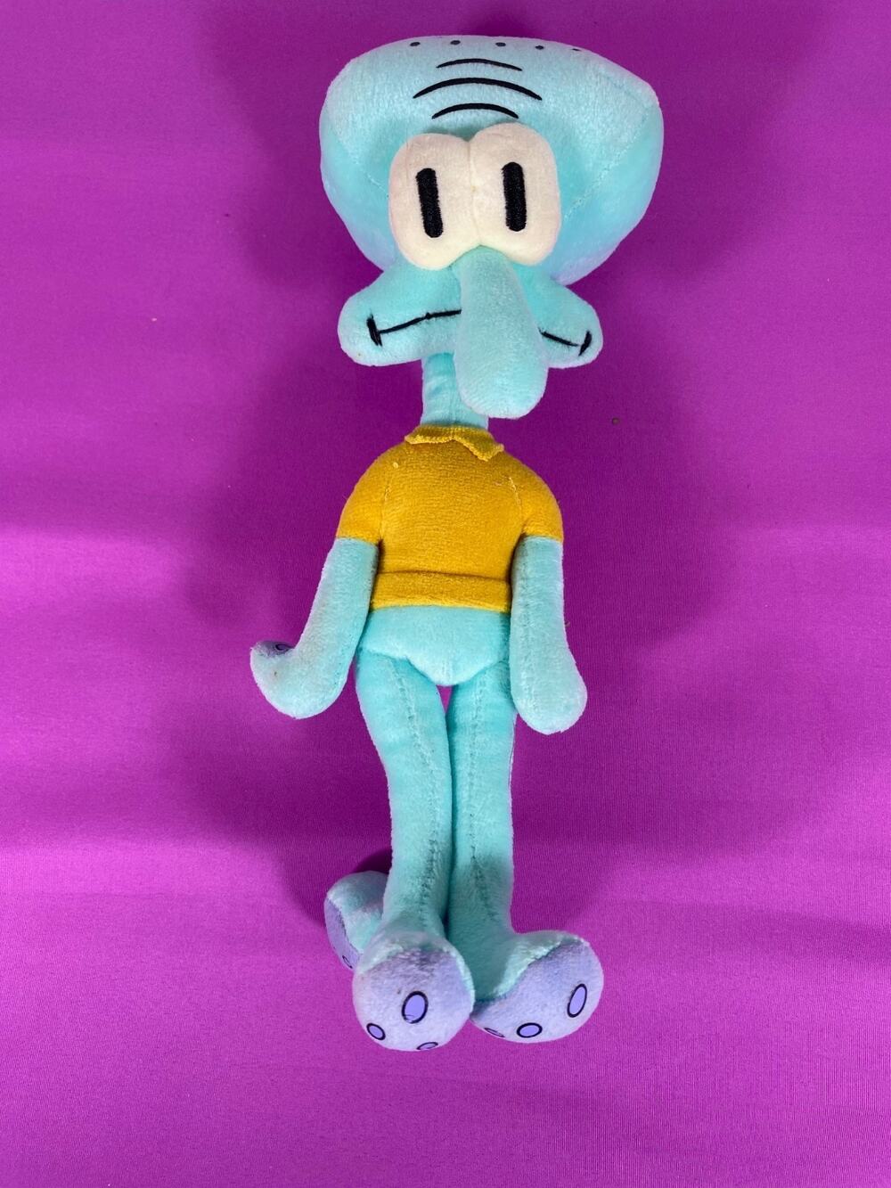 2004 Ty Beanie Baby SQUIDWARD TENTACLES Spongebob Movie 9.5 in